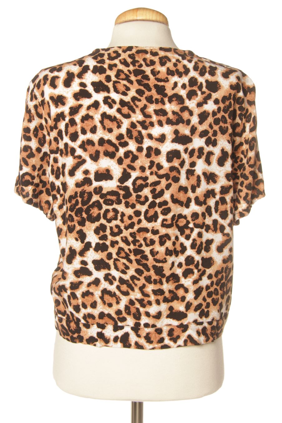 Blouse à manches courtes Vero moda de la taille XL, de couleur animal print