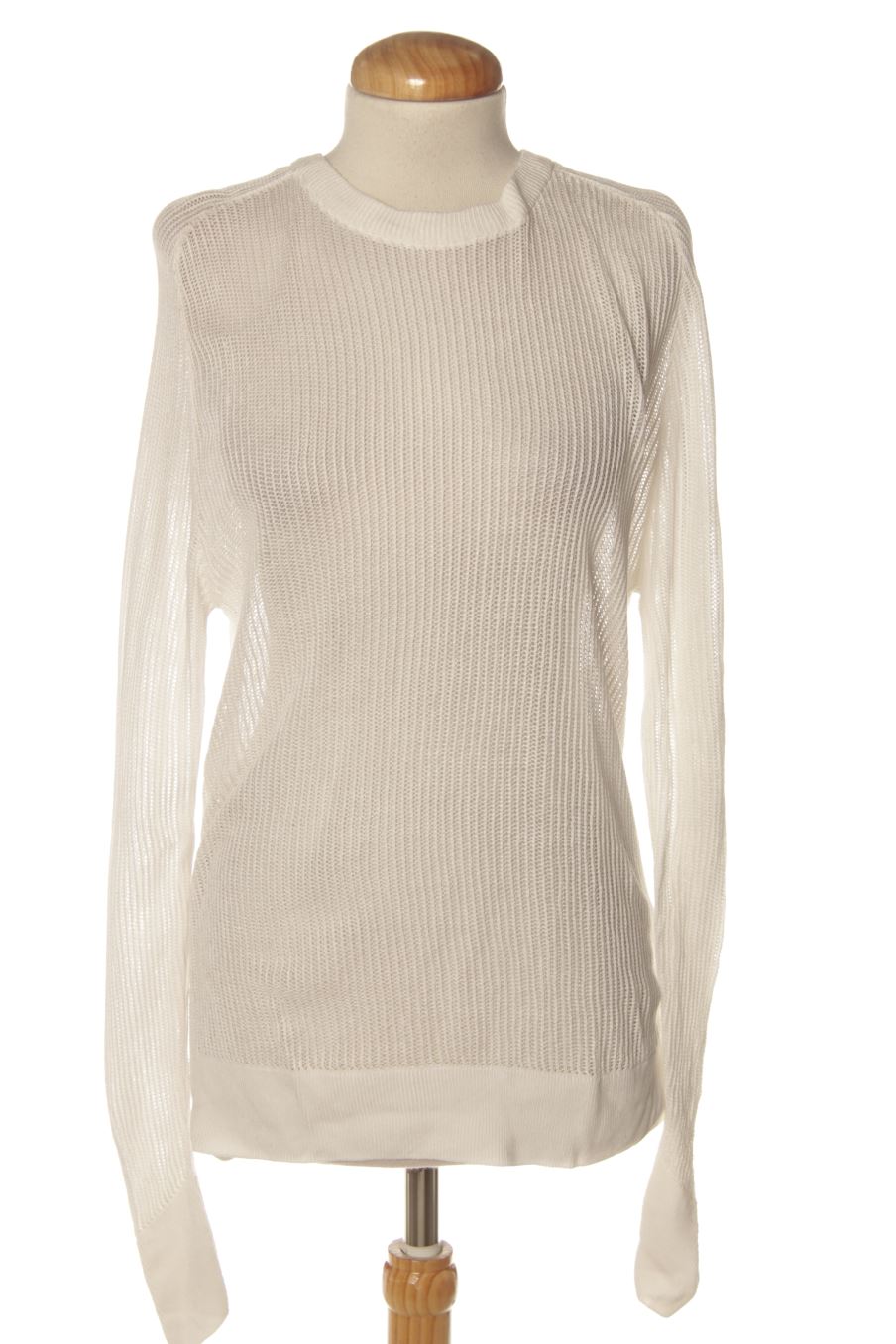 Jersey de Zara de la talla M, de color blanco