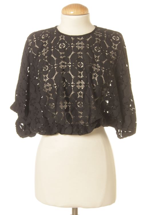 Blusa a maniche corte