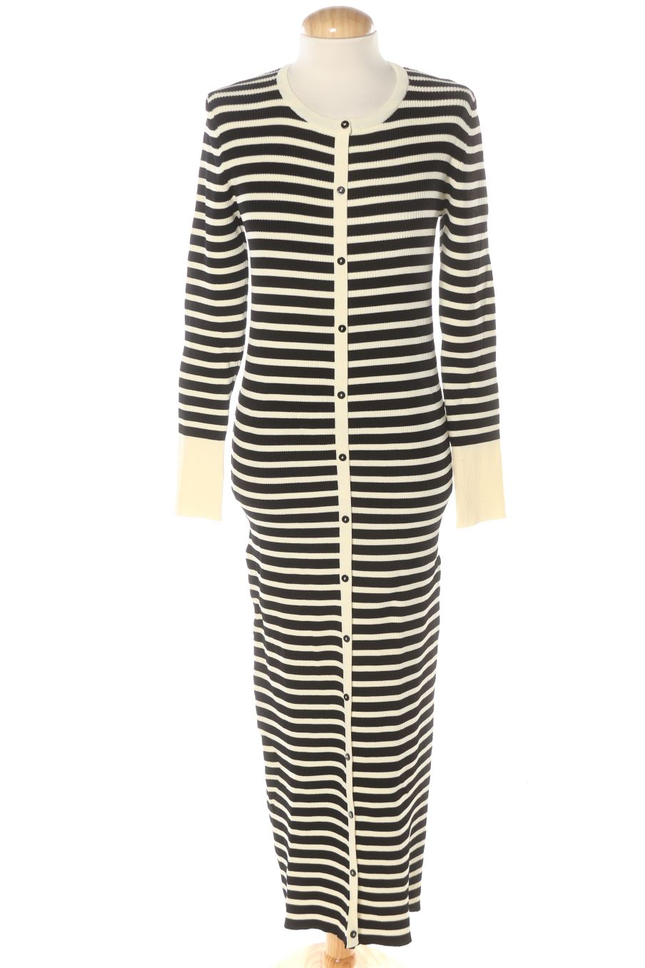 Vestito casual de Zara de la talla M, de color righe