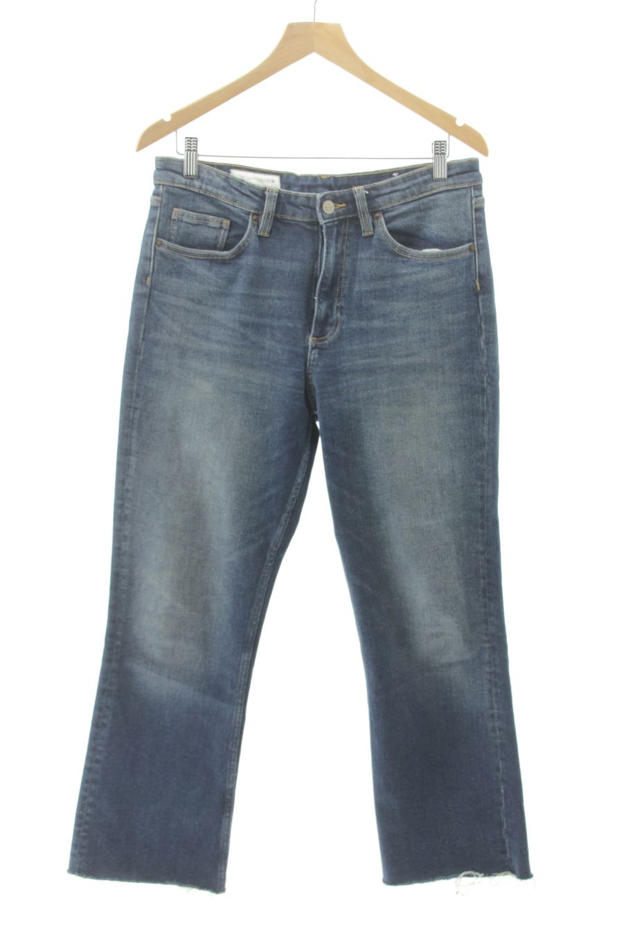 Jeans Zara de la taille 40, de couleur bleu de denim