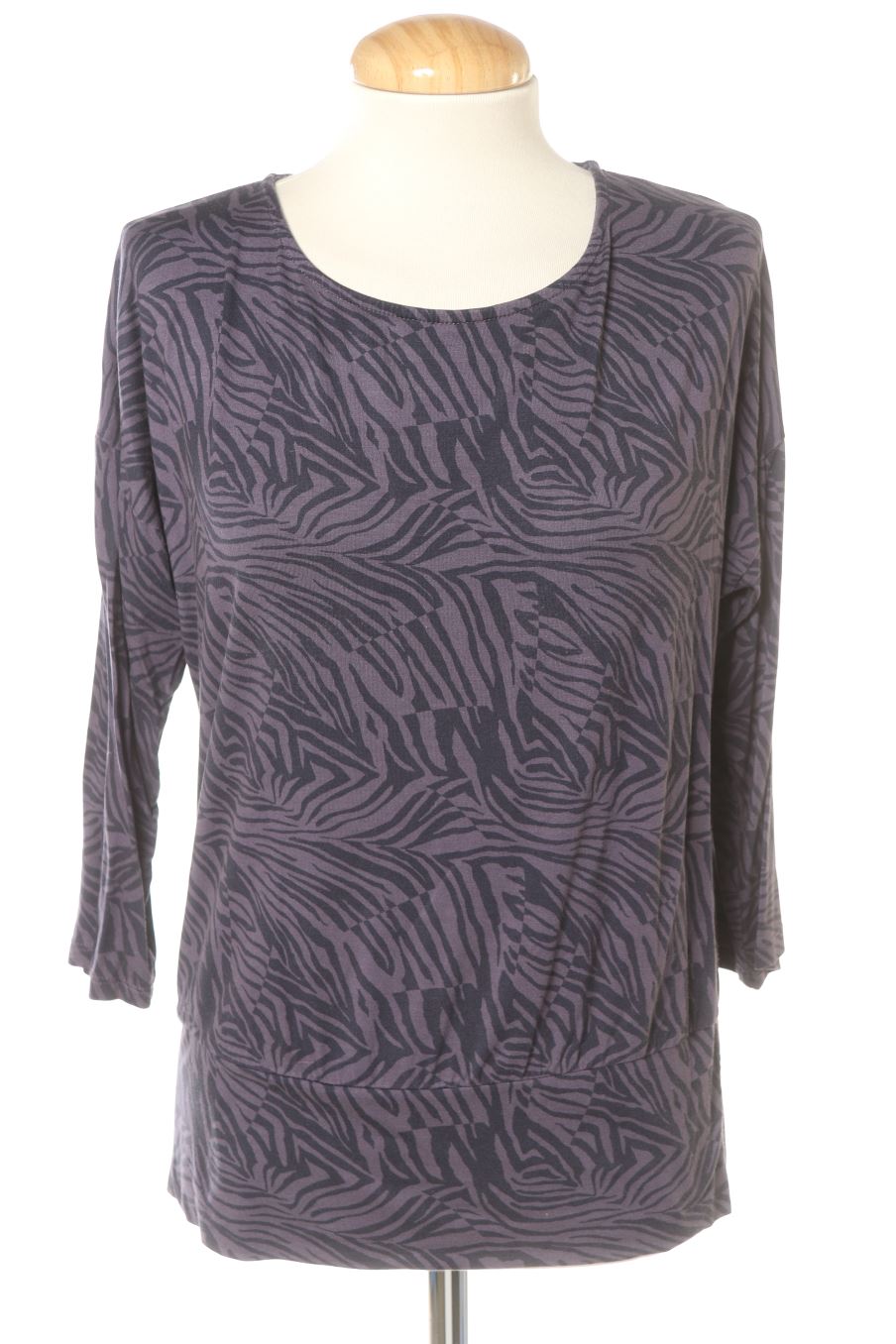 Camiseta manga larga de Caroll de la talla M, de color morado