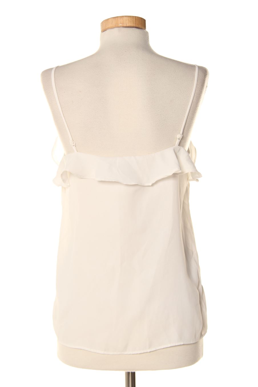 Top de H&M de la talla 36, de color blanco