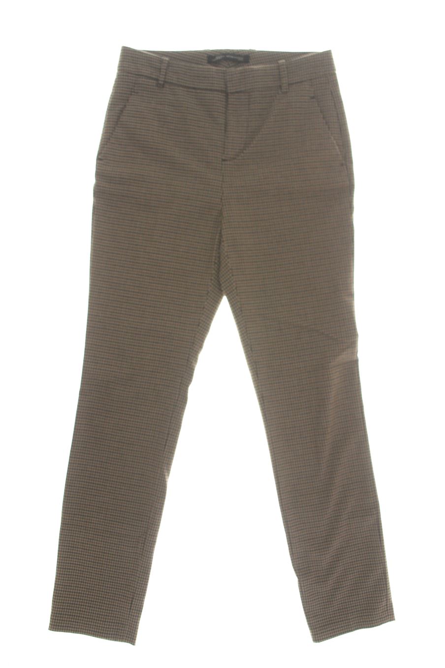 Pantalon Zara de la taille 36, de couleur carreaux