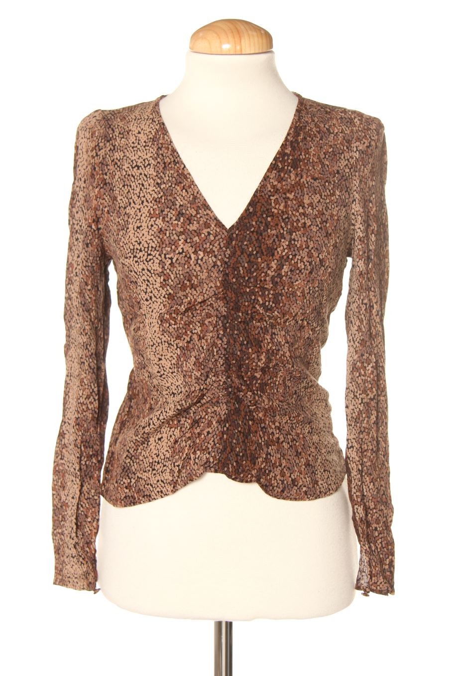 Blusa a maniche lunghe de H&M de la talla 34, de color stampato