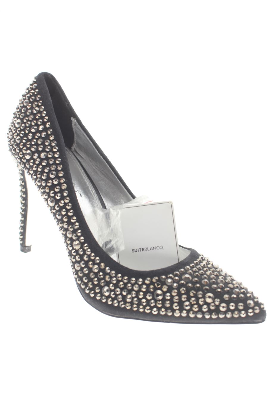 Zapatos de tacon de SUITEBLANCO de la talla 37, de color negro de