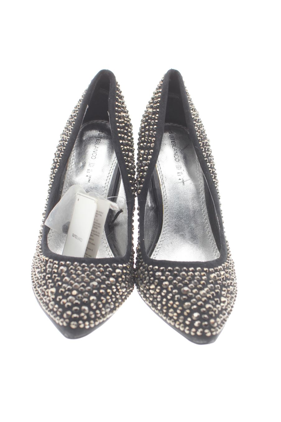 Zapatos de tacon de SUITEBLANCO de la talla 37, de color negro de