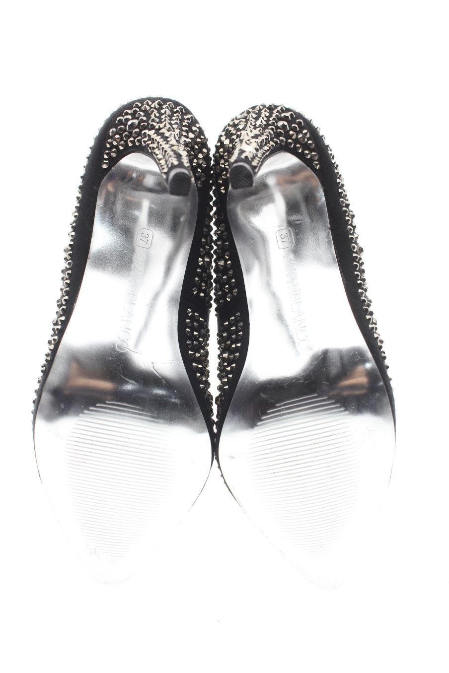 Zapatos de tacon de SUITEBLANCO de la talla 37, de color negro de