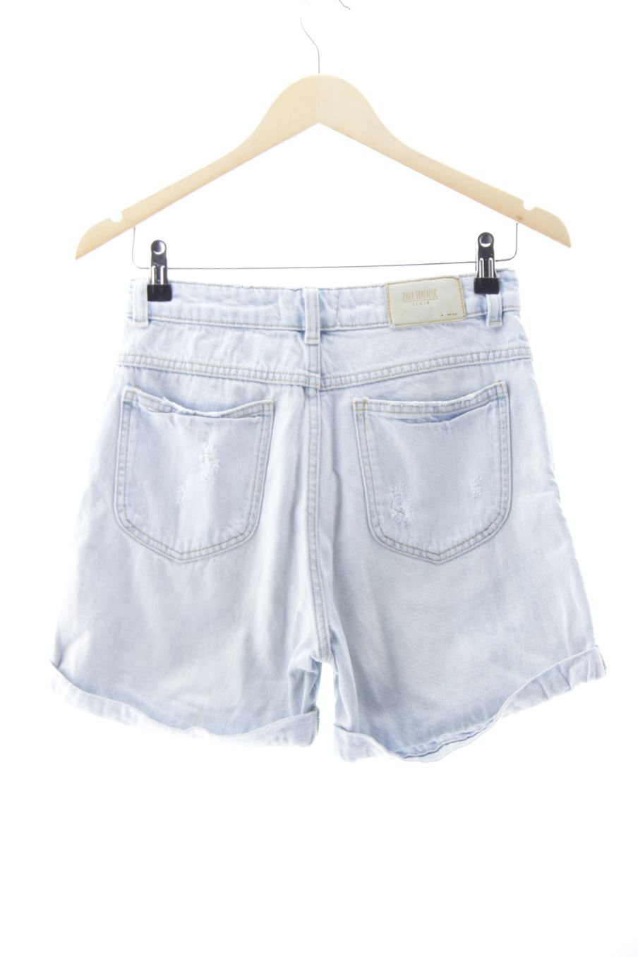 Shorts Trafaluc de la taille 36, de couleur bleu de denim