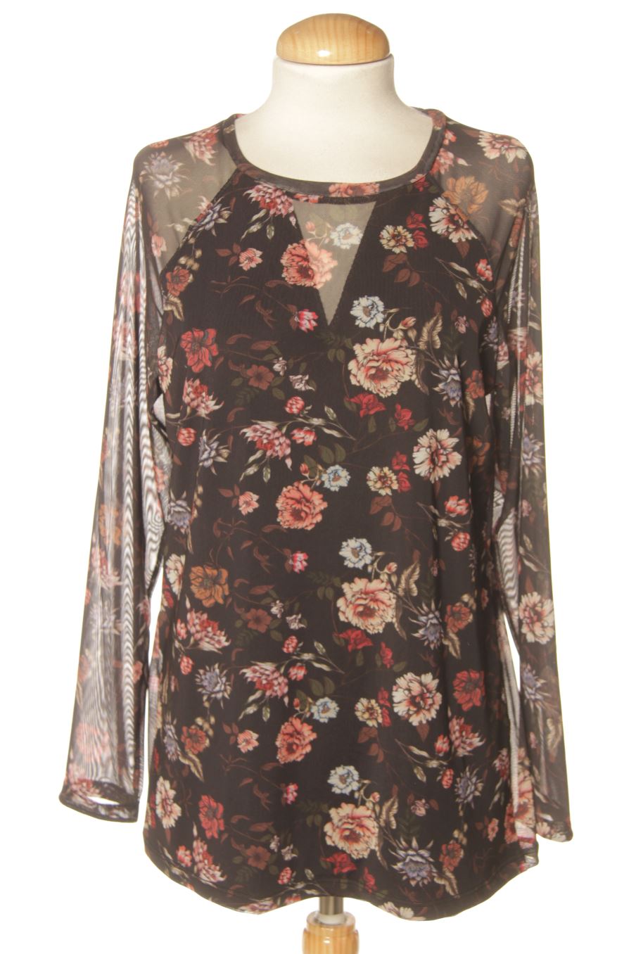 Blouse à manches longues Janira de la taille XL, de couleur imprimés