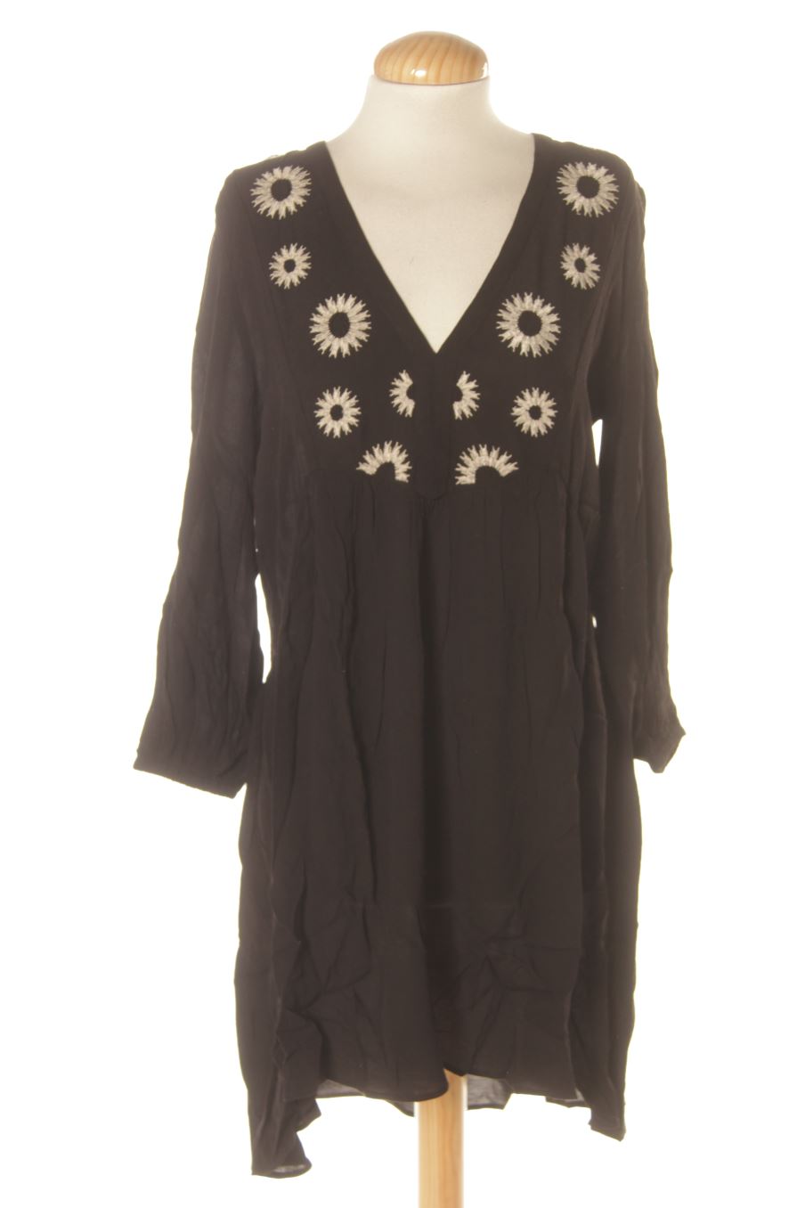 Robe casual Desigual de la taille M, de couleur noir