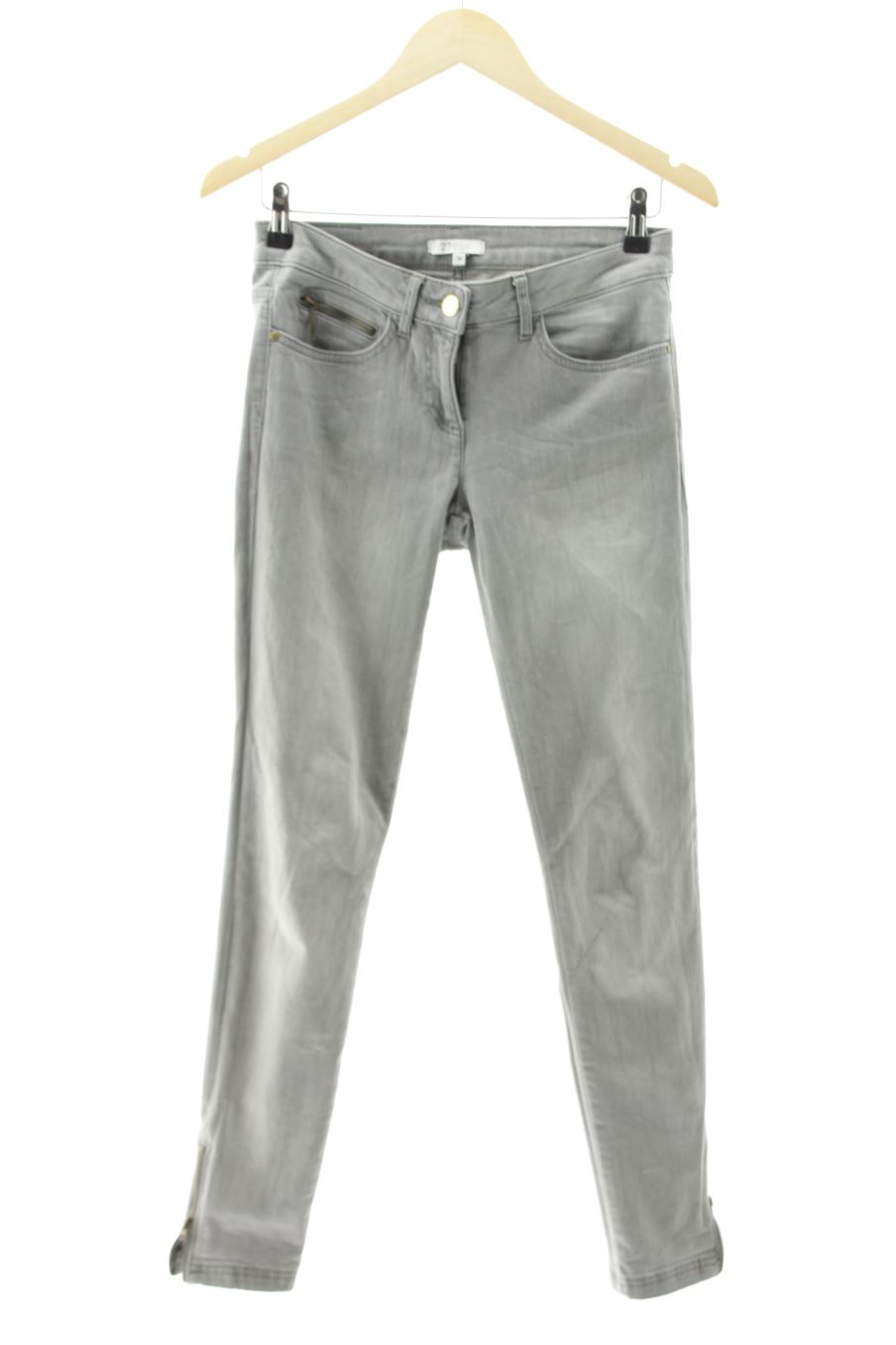 Jeans QUAI DE SEINE de la taille 36, de couleur gris