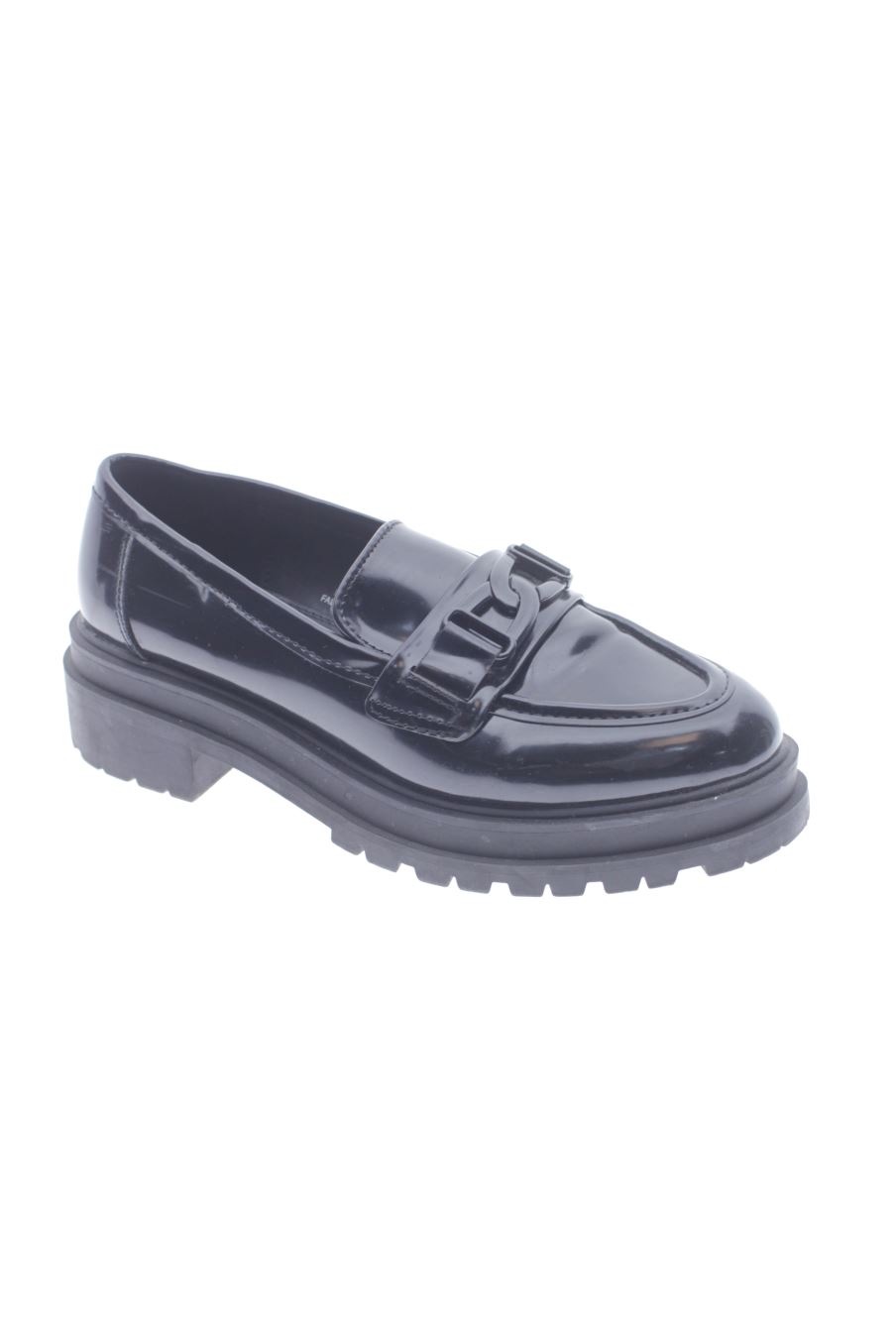 Flache Schuhe von River island in der Grösse 38, in der Farbe schwarz aus