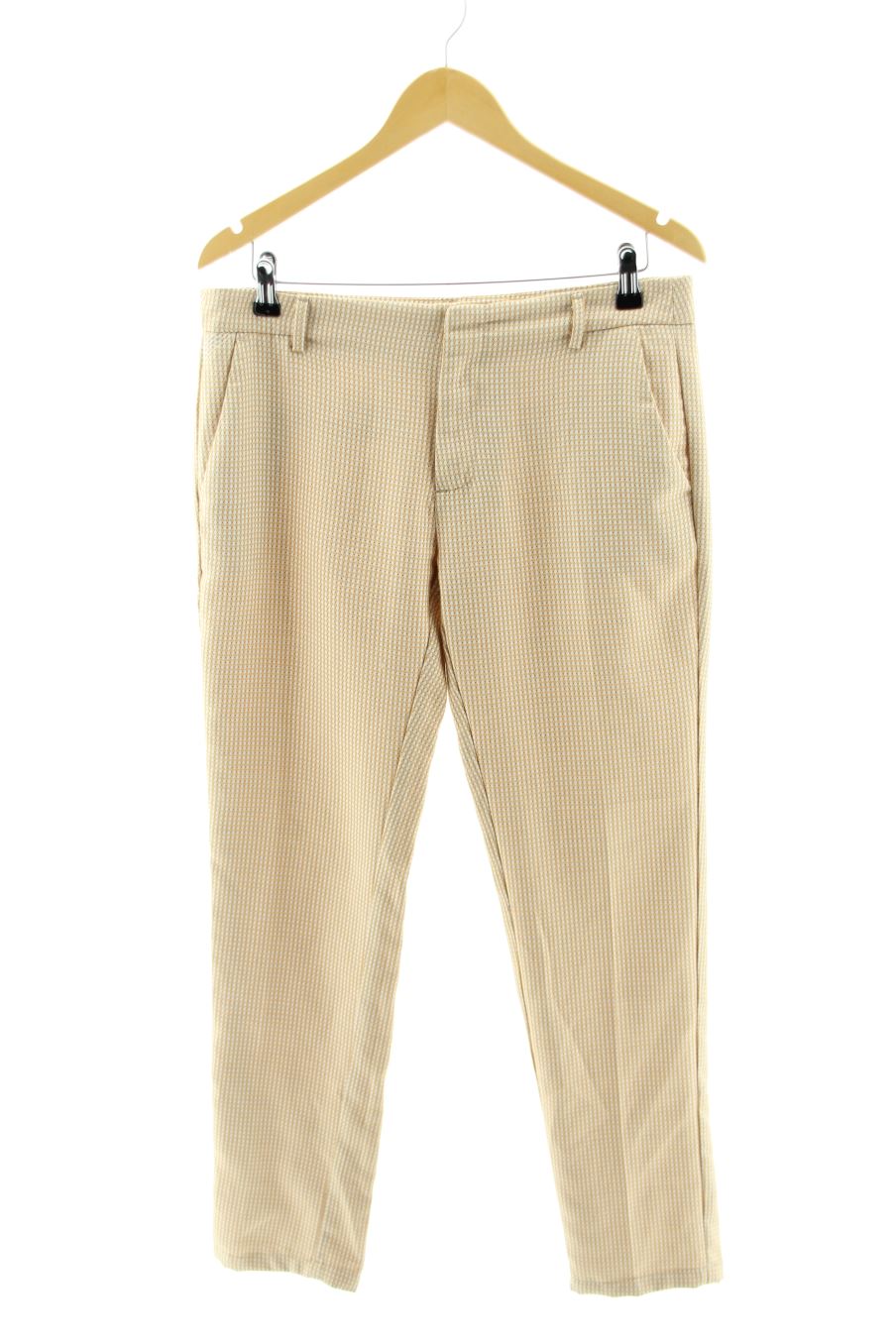 Pantalon Reiko de la taille 40, de couleur beige
