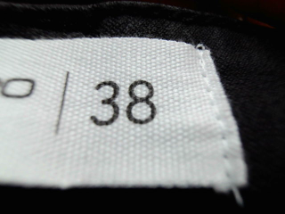 Jeans Encuentro de la taille 38, de couleur noir de denim