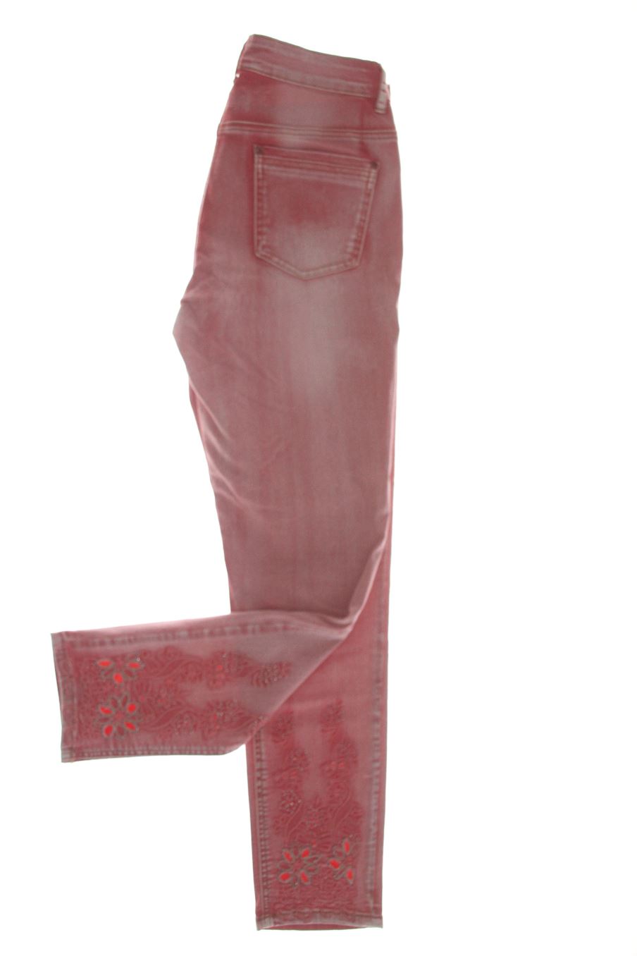 Jeans onado de la taille L, de couleur rose de denim