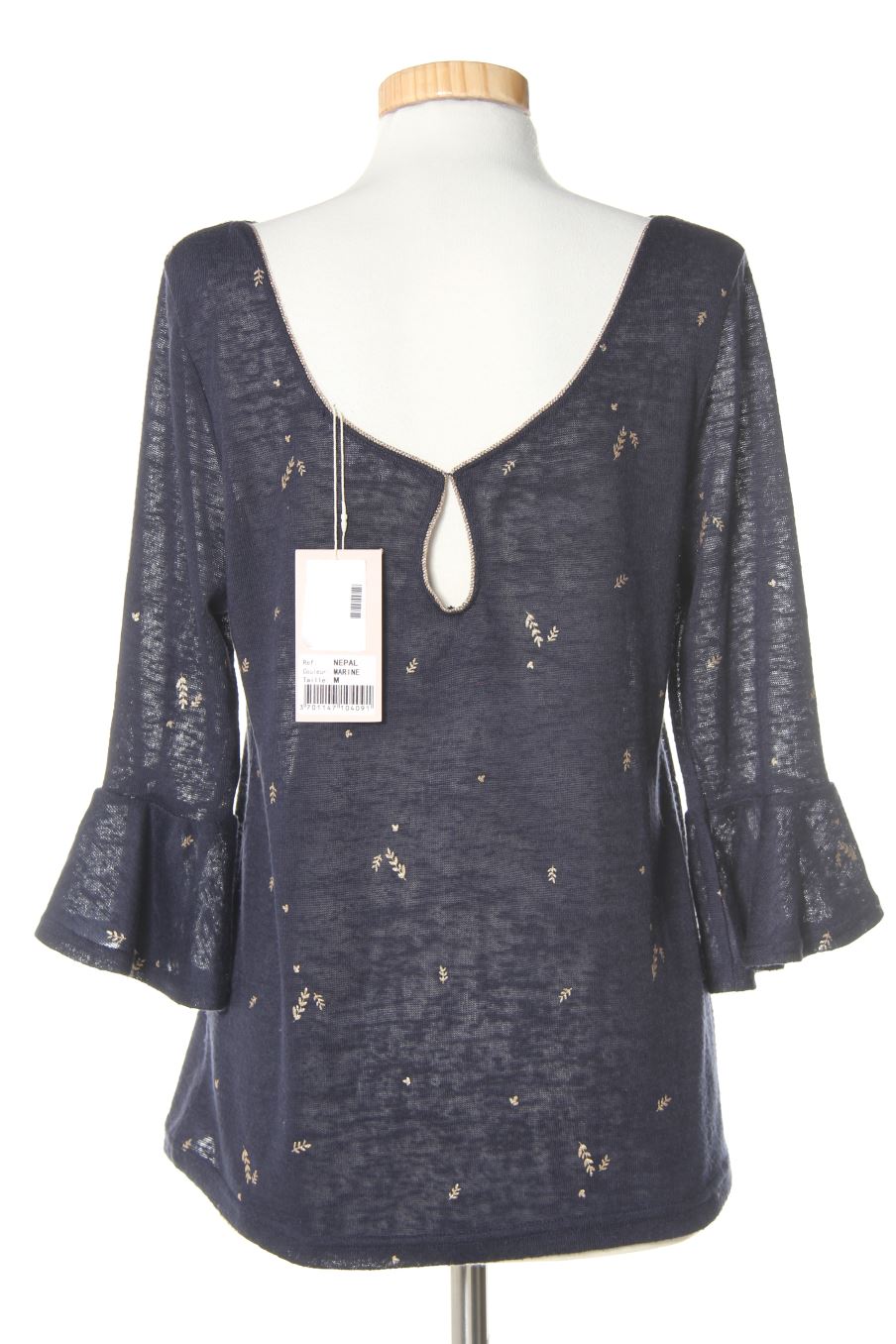 Pull Grace&Mila de la taille M, de couleur bleu marine