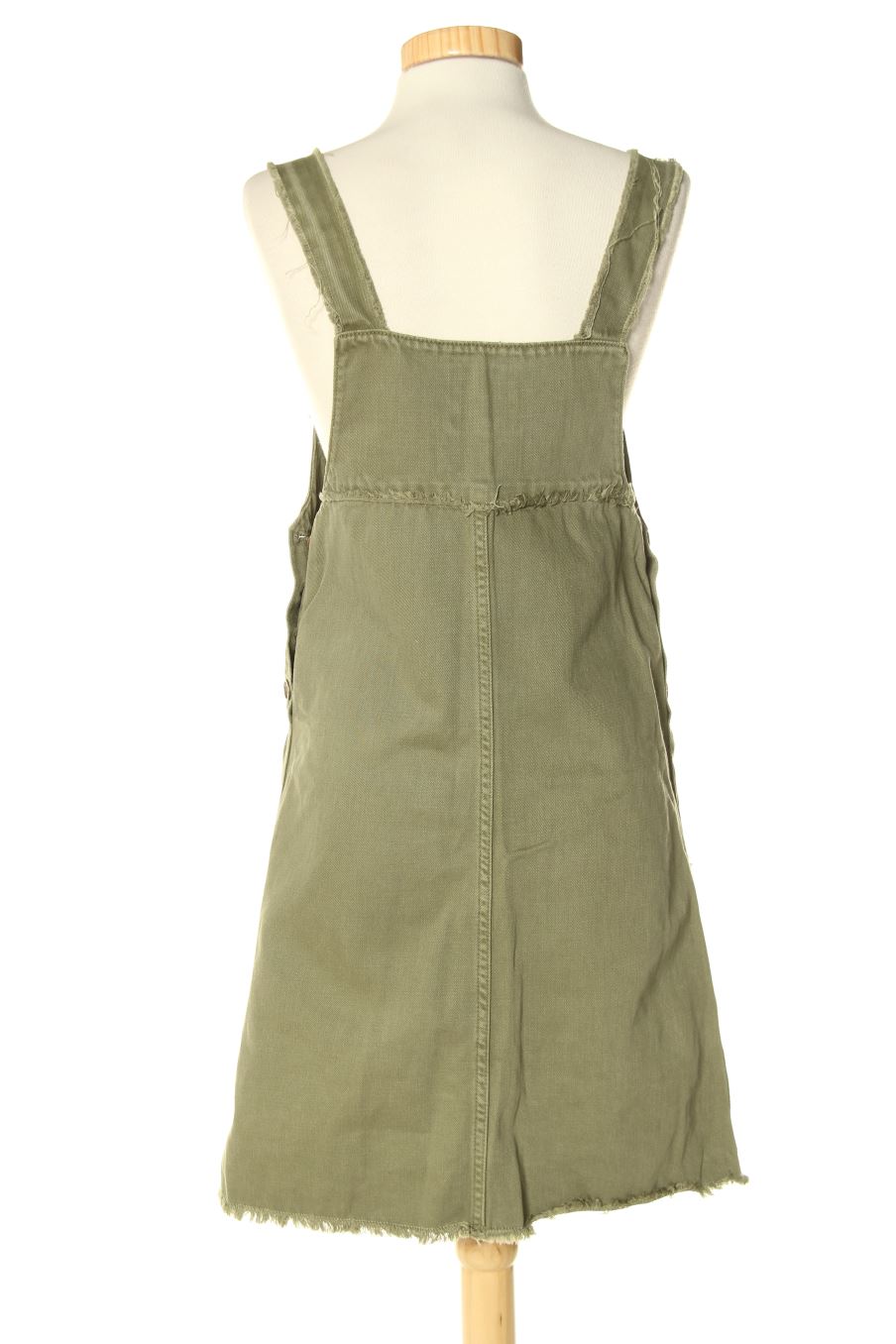 Robe casual Trafaluc de la taille S, de couleur vert de denim