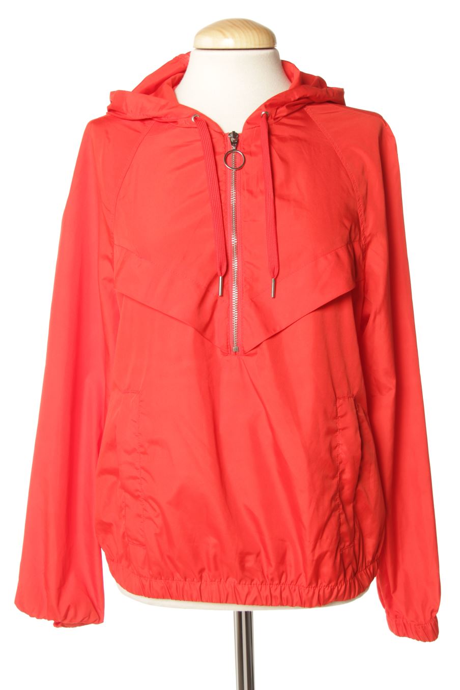 Imperméable H&M de la taille S, de couleur rouge