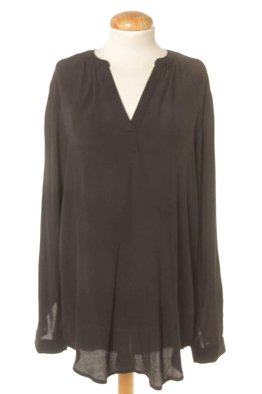 Langärmelige Bluse von Esprit Größe 40, Farbe Schwarz, für