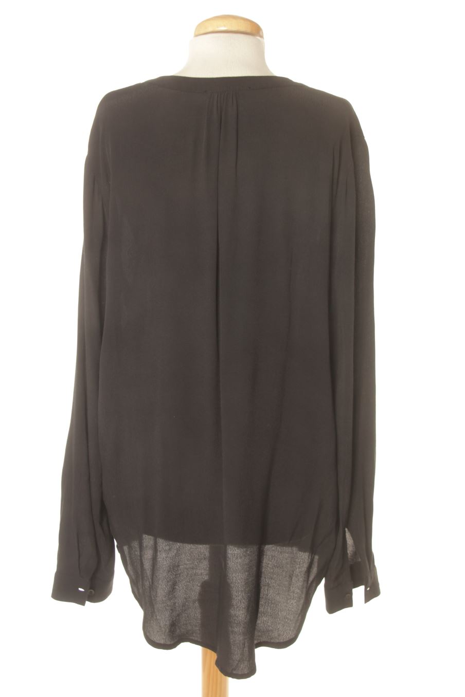 Langärmelige Bluse von Esprit Größe 40, Farbe Schwarz, für