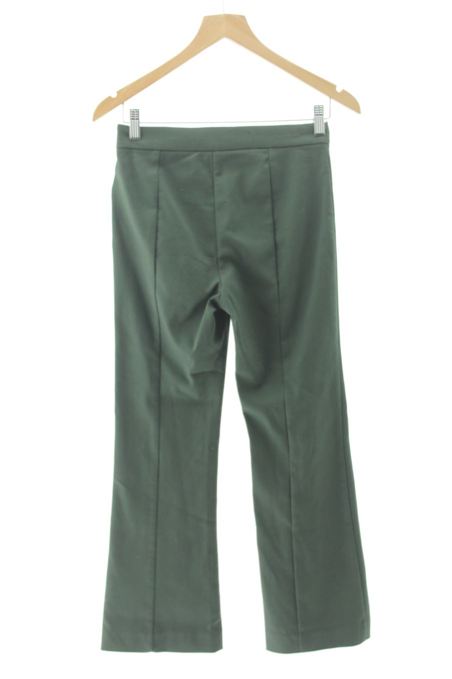 Pantalon Mango de la taille 34, de couleur vert