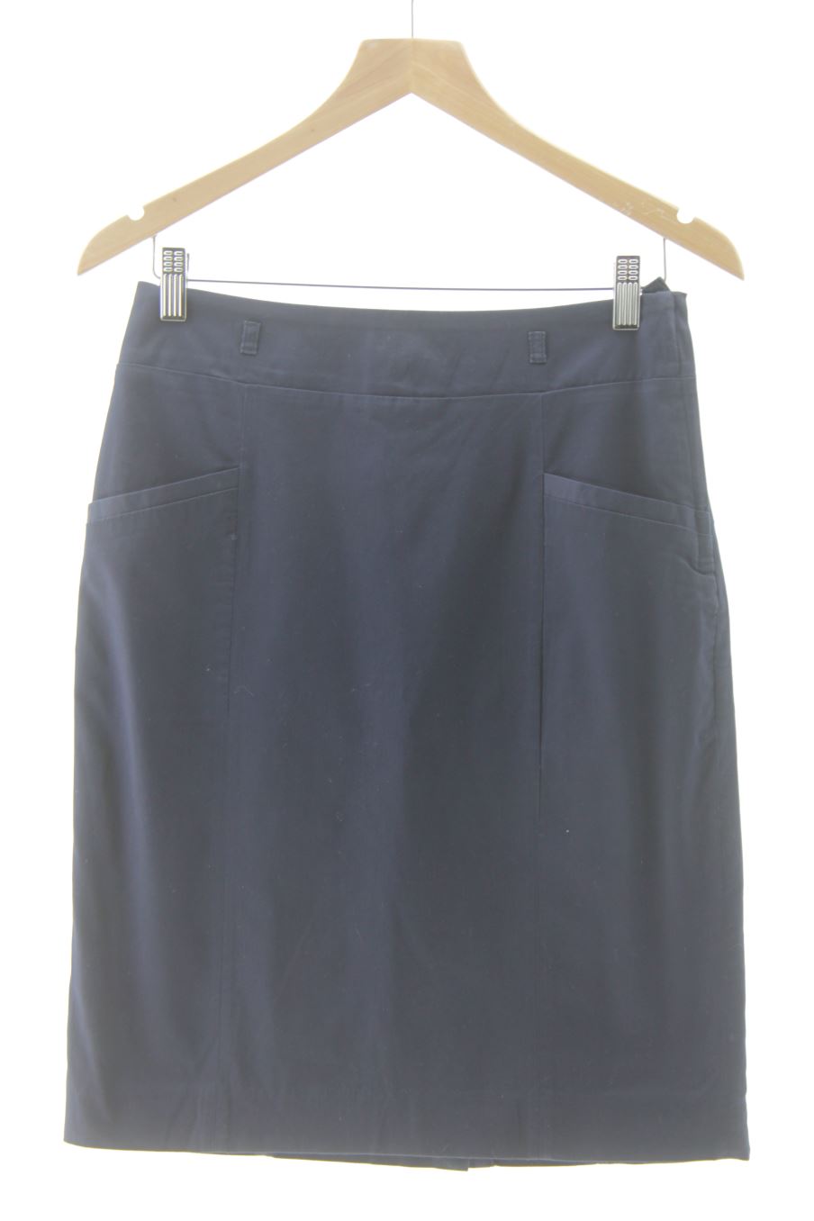 Jupe H&M de la taille 38, de couleur bleu marine