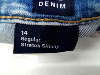 Jeans Gap de la taille 34, de couleur bleu de denim