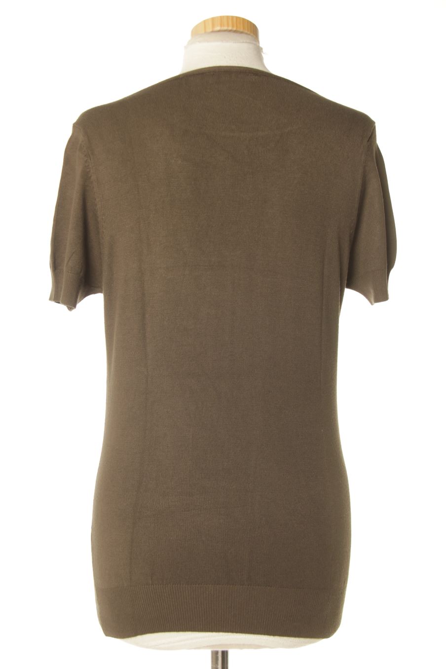T-shirt Monoprix de la taille M, de couleur gris