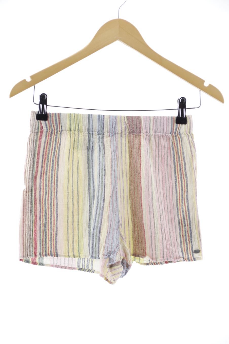 Pantalón corto de Pull & Bear de la talla S, de color rayas
