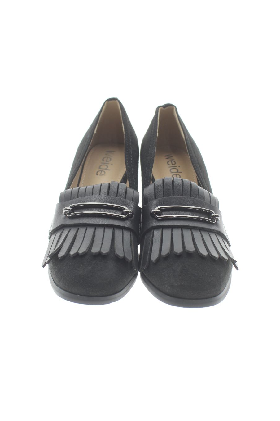 Zapatos de tacon de WEIDE de la talla 36, de color negro de