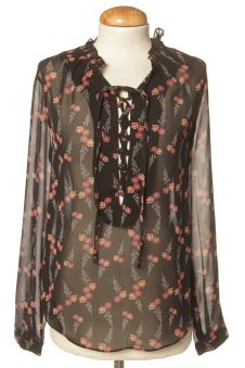 Blusa a maniche lunghe S Axara