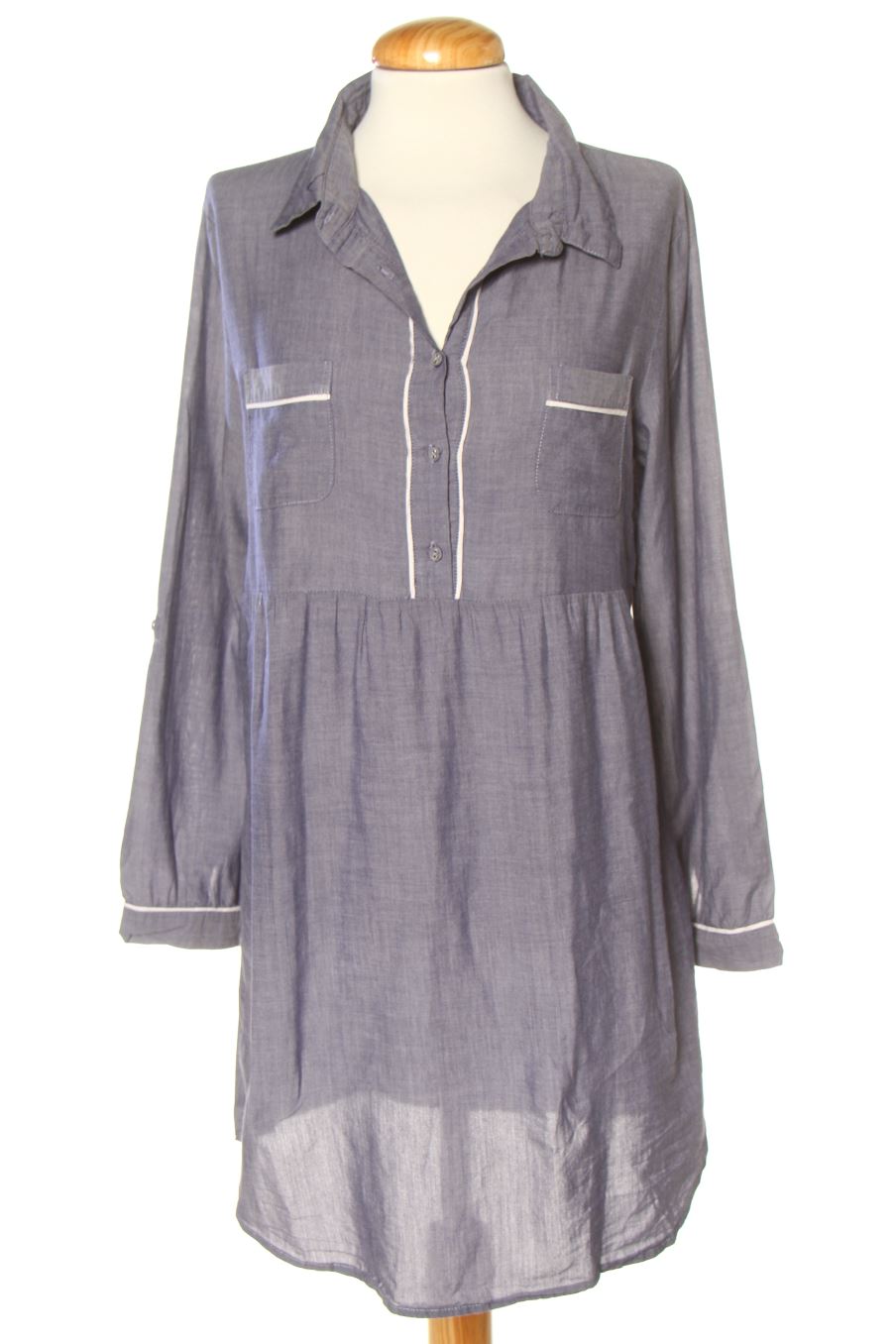 Einfaches Kleid von Etam Größe L, Farbe Grau, für