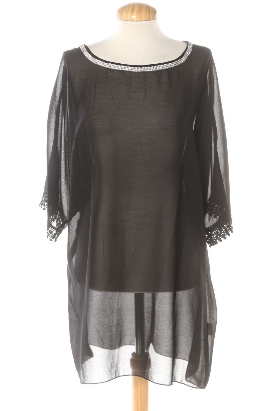 Robe casual Cosmoda de la taille XL, de couleur noir