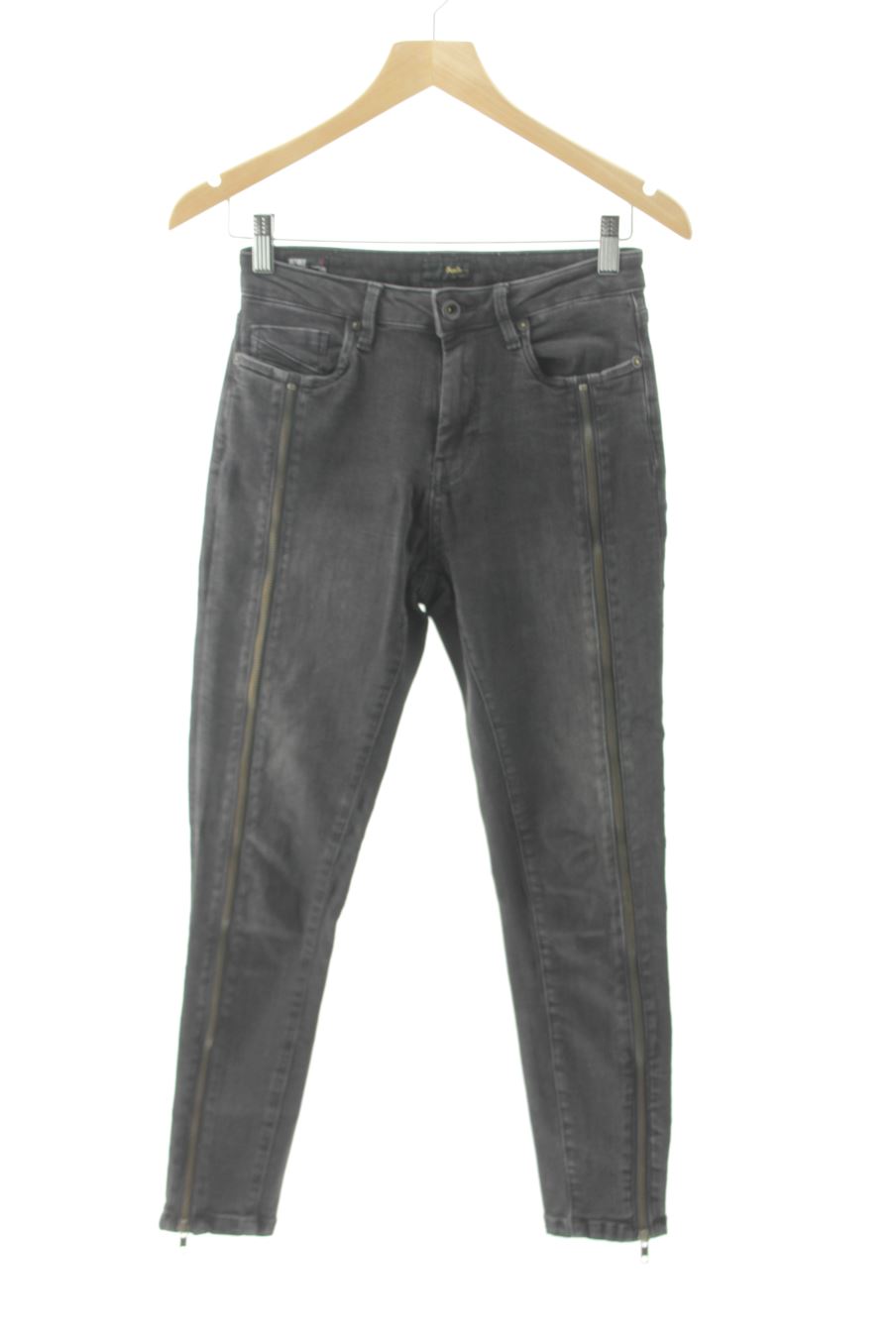 Jeans von Pepe Jeans Größe 36, Farbe Schwarz, aus Jeanskleidung für