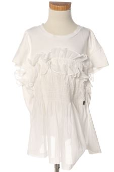 Blouse à manches courtes 10 ans Simonetta
