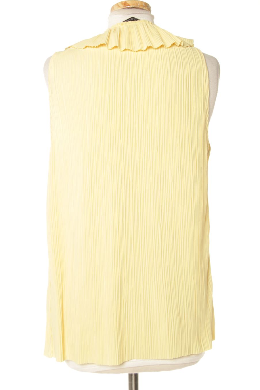 Pullunder von Zara Größe L, Farbe Gelb, für