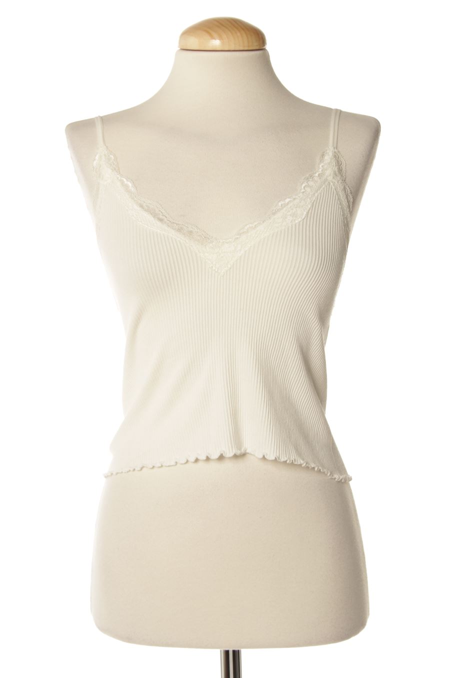Top Pull & Bear de la taille M, de couleur blanc