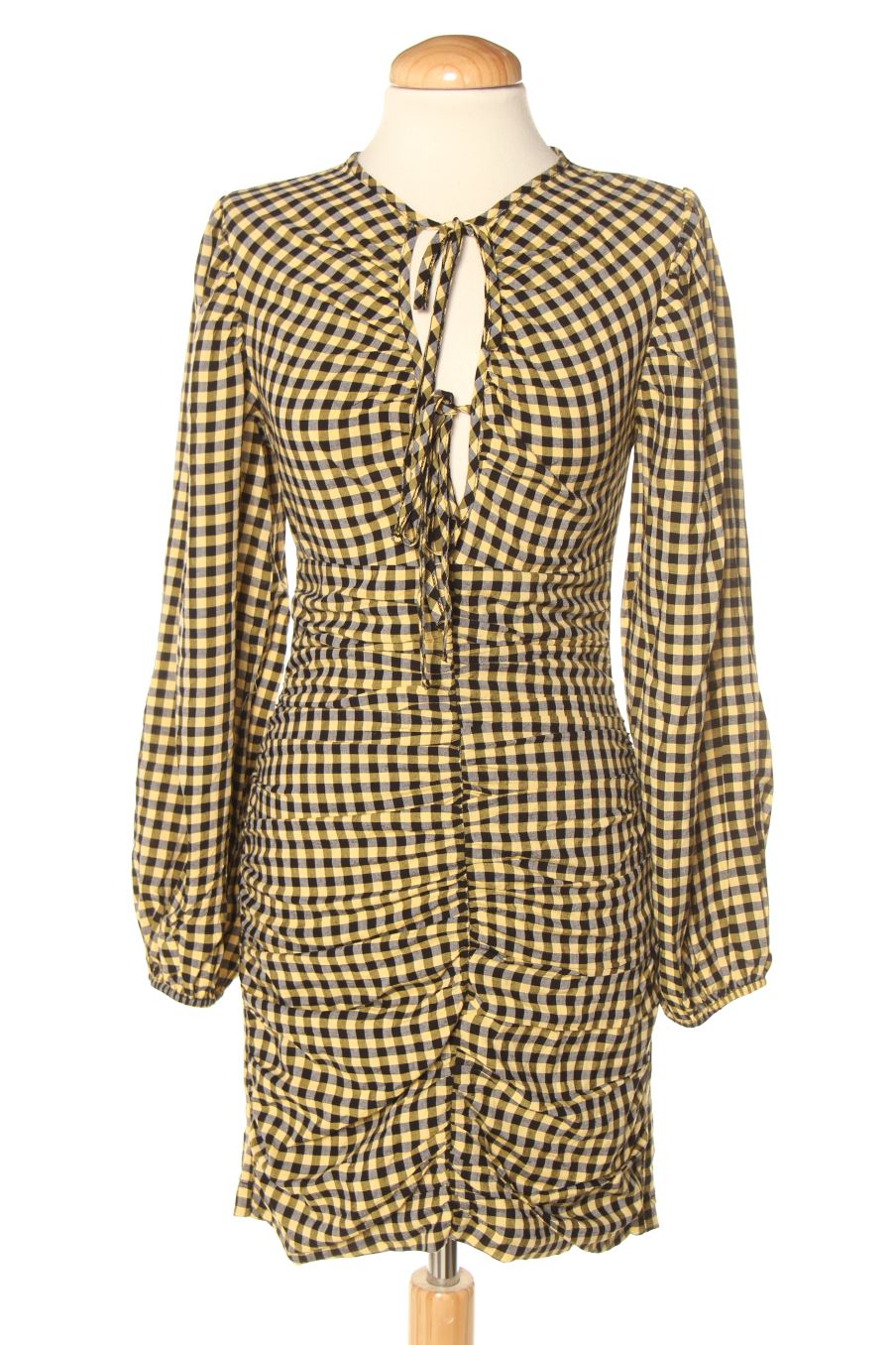 Robe casual Topshop de la taille 34, de couleur carreaux