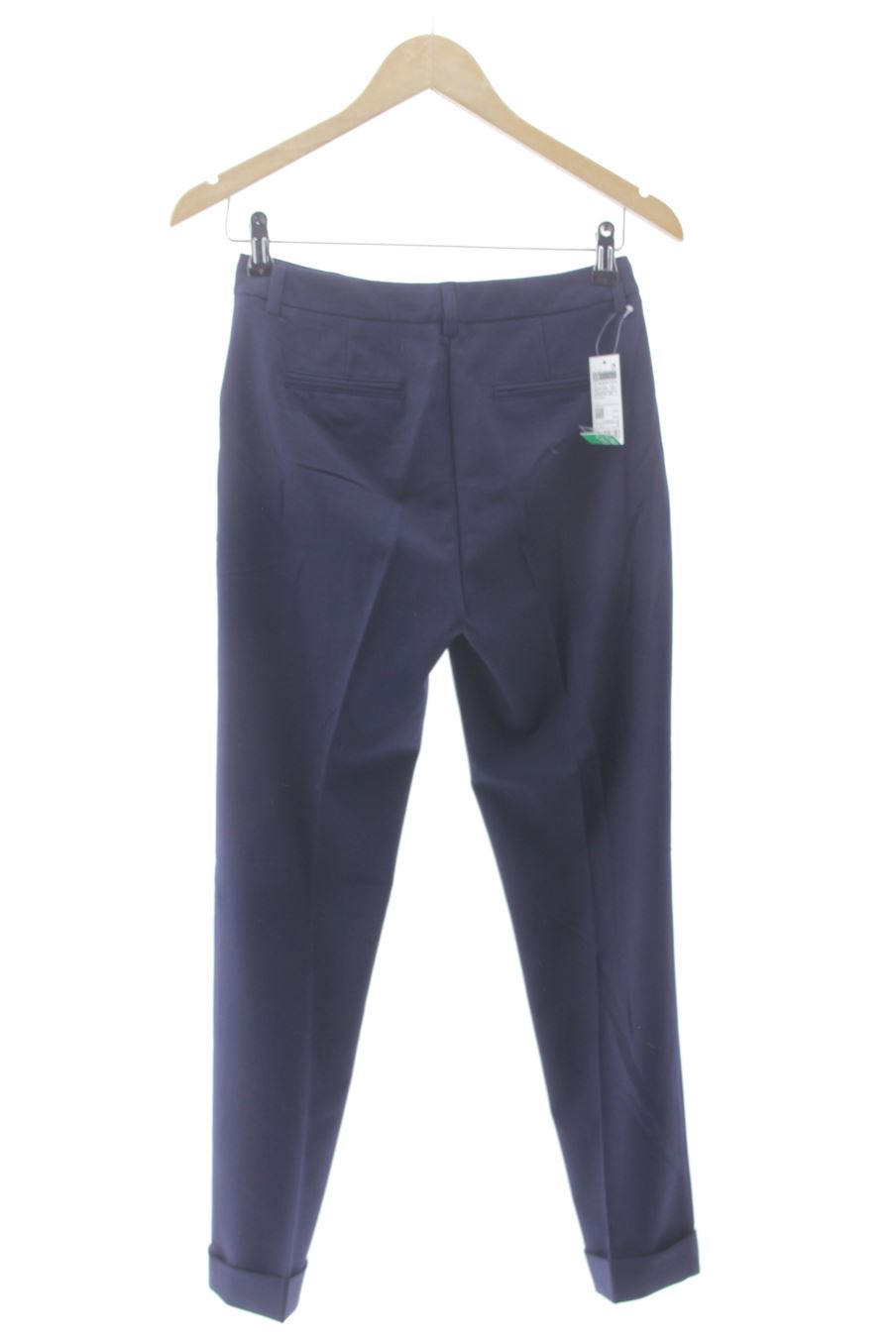 Pantalon Benetton de la taille 38, de couleur bleu marine