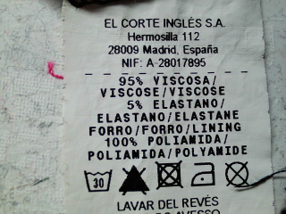 Robe casual Fórmula Joven de la taille 38, de couleur imprimés