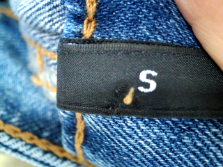 Jeans Calzedonia de la taille S, de couleur bleu de denim