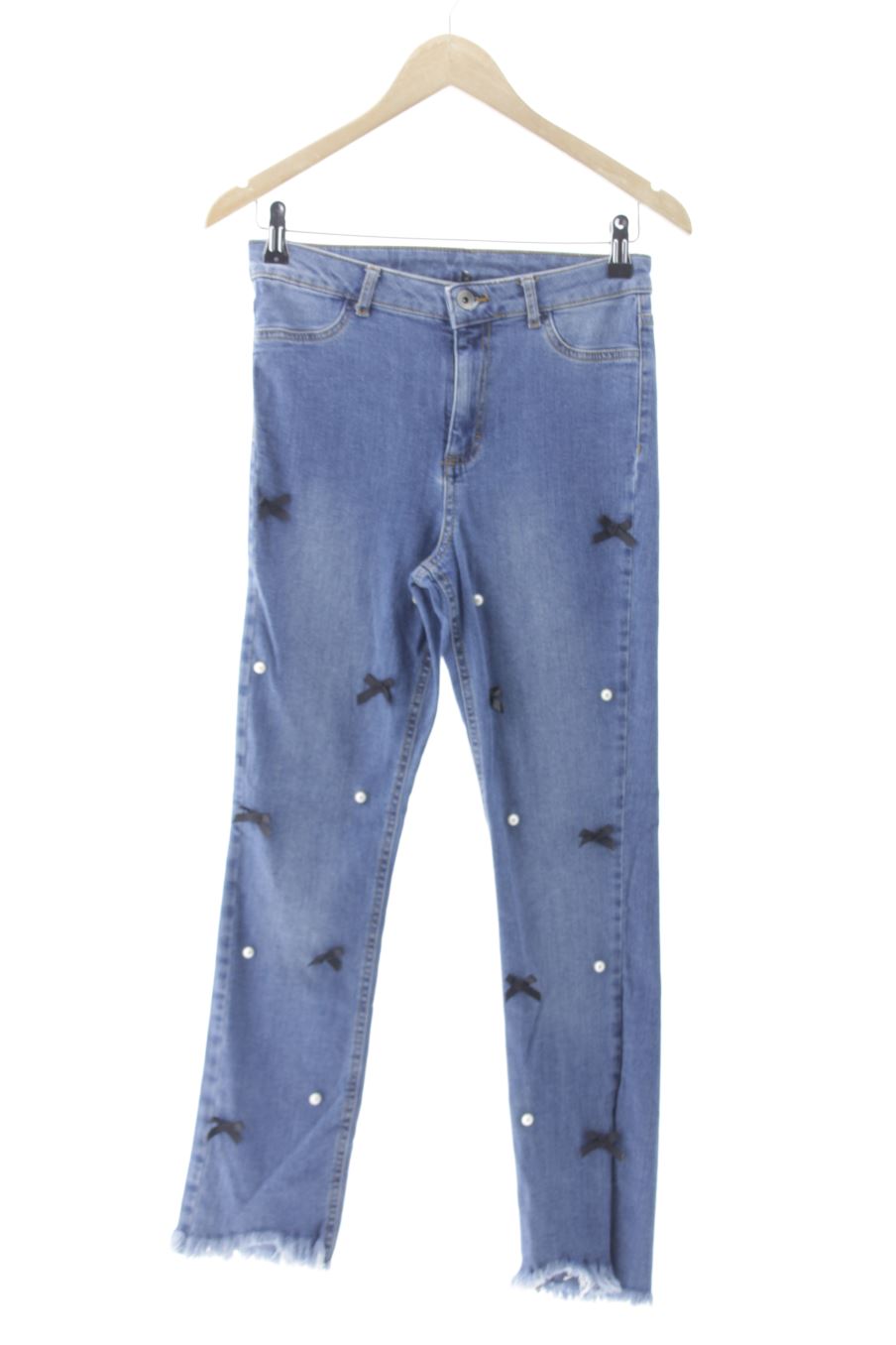 Jeans Calzedonia de la taille S, de couleur bleu de denim