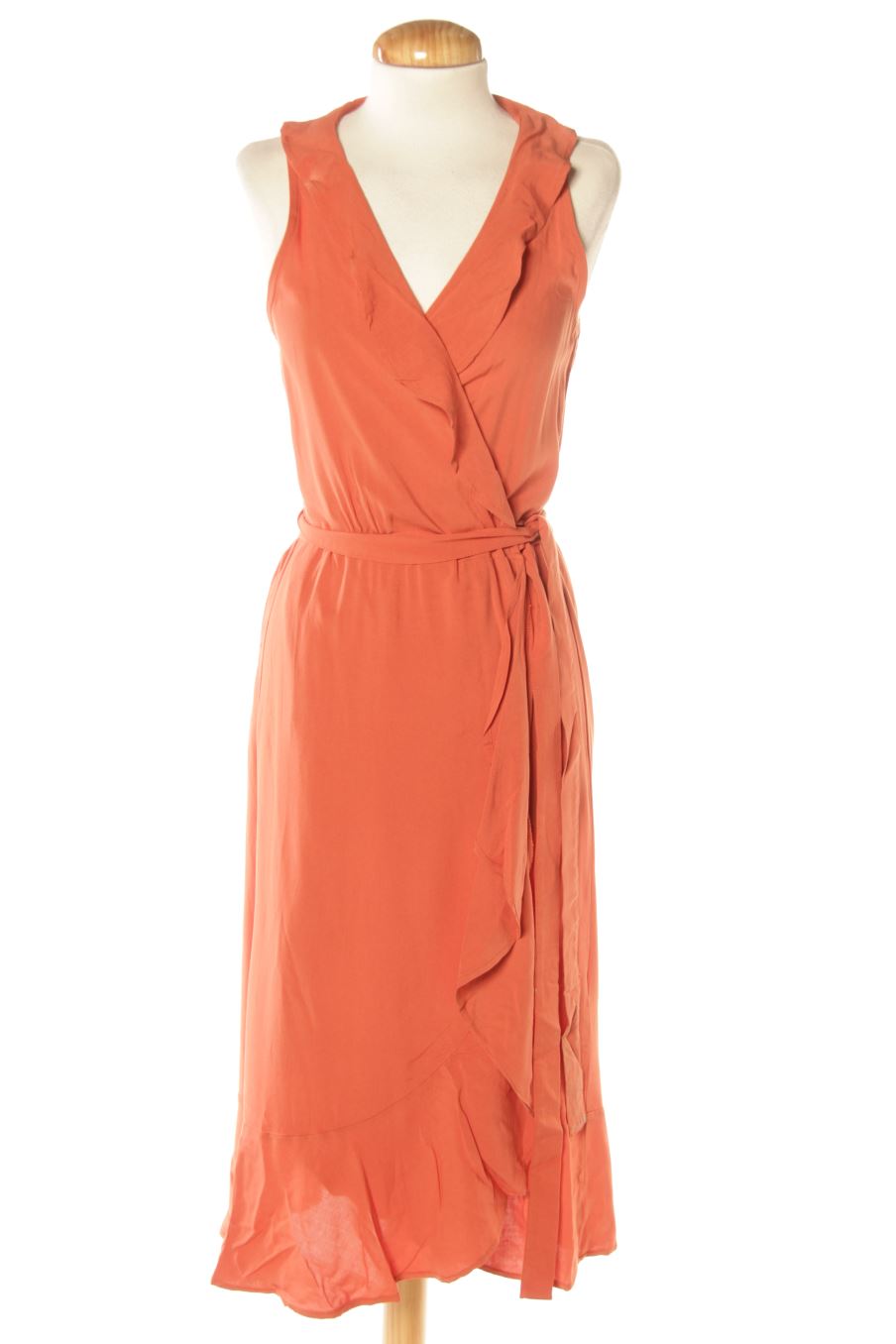 Robe ysabel mora de la taille M, de couleur orange