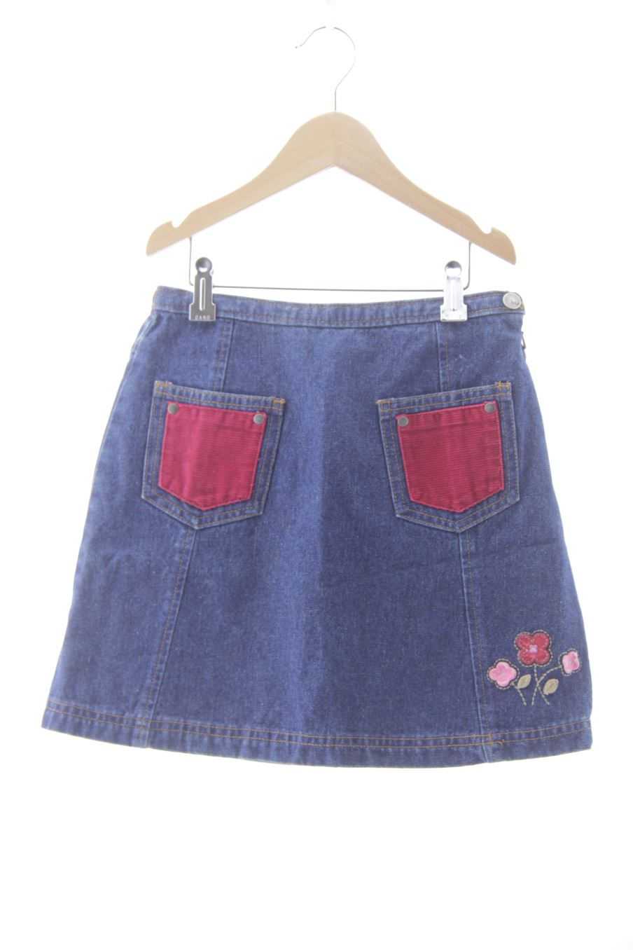 gebraucht BTS Brotes Aufwändiger Rock Größe 140 aus Denim
