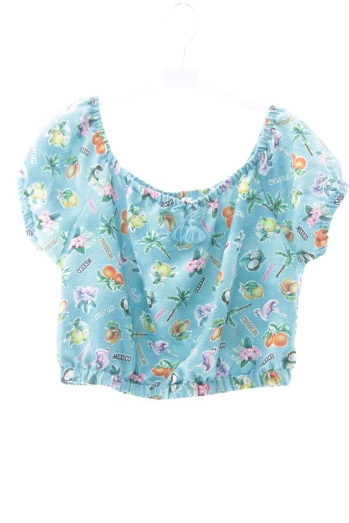 Blusa de manga corta