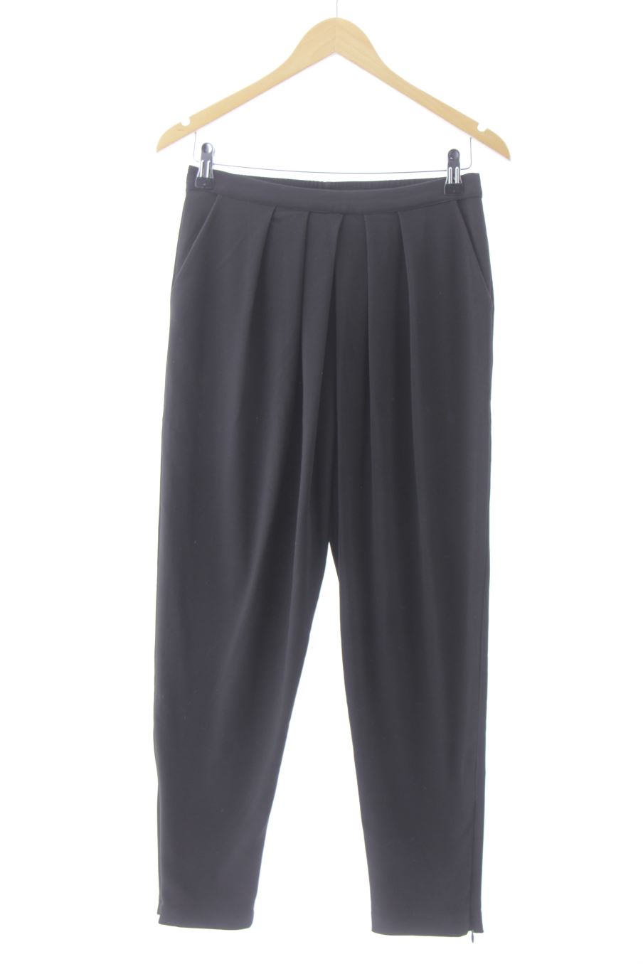 Pantalón Casual de H&M de la talla 36, de color negro