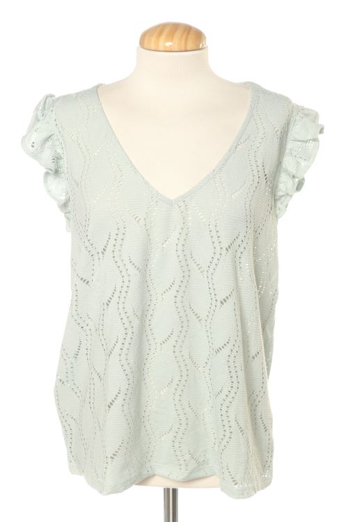Blusa a maniche corte