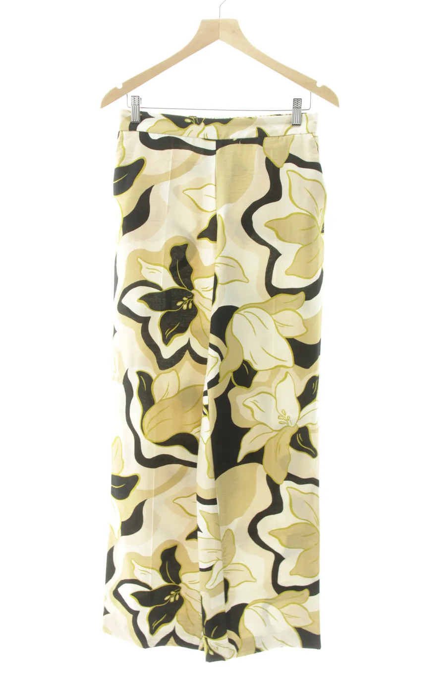 Pantalon décontracté Zara de la taille S, de couleur imprimés