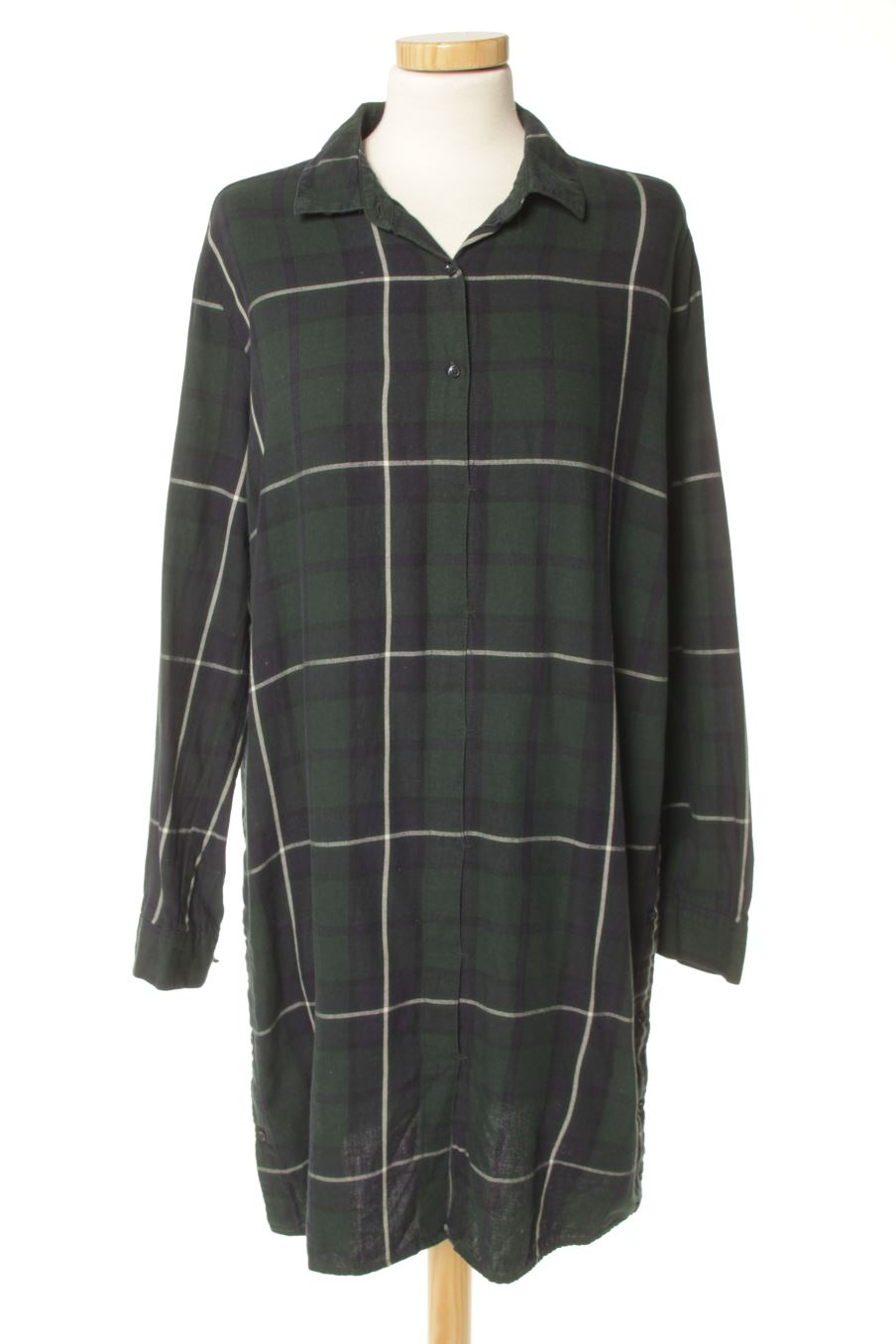 Robe casual Pull & Bear de la taille M, de couleur carreaux